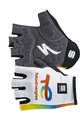 SPORTFUL Cycling fingerless gloves - TOTAL ENERGIES 2022 - white/orange/yellow/blue
