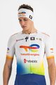 SPORTFUL Cycling headband - TOTAL ENERGIES 2022 - white/blue/yellow/orange