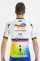 SPORTFUL Cycling short sleeve jersey - TOTAL ENERGIES 2022 - yellow/orange/white/blue