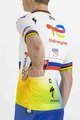 SPORTFUL Cycling short sleeve jersey - TOTAL ENERGIES 2022 - yellow/orange/white/blue