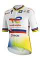 SPORTFUL Cycling short sleeve jersey - TOTAL ENERGIES 2022 - yellow/orange/white/blue
