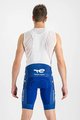 SPORTFUL Cycling bib shorts - TOTAL ENERGIES 2022 - white/blue