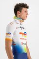 SPORTFUL Cycling neckwarmer - TOTAL ENERGIES 2022 - orange/white/blue/yellow