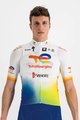 SPORTFUL Cycling gilet - TOTAL ENERGIES 2022 - orange/blue/yellow/white