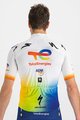 SPORTFUL Cycling gilet - TOTAL ENERGIES 2022 - orange/blue/yellow/white