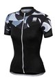 SPORTFUL Cycling short sleeve jersey - PRIMAVERA LADY - white/black