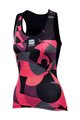 SPORTFUL Cycling sleeveless jersey - PRIMAVERA LADY - pink/black