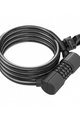 SYNCROS bike lock - MASSET COIL LOCK - black