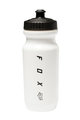 FOX Cycling water bottle - FOX BASE 650 ml - transparent