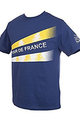Cycling short sleeve t-shirt - TOUR DE FRANCE - blue