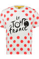 TDF Cycling short sleeve t-shirt - - pois - red/white