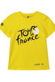 TDF Cycling short sleeve t-shirt - TDF KIDS JAUNE '21 - yellow