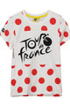 TDF Cycling short sleeve t-shirt - TDF KIDS POIS '21 - white/red