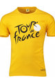 TDF Cycling short sleeve t-shirt - TDF LEADER JAUNE '21 - yellow