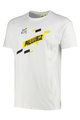 TDF Cycling short sleeve t-shirt - TDF ROUTE - white