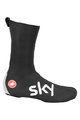 CASTELLI Cycling shoe covers - TEAM SKY 2019 - black