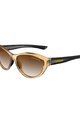 TIFOSI Cycling sunglasses - SHIRLEY - black/brown