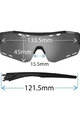 TIFOSI Cycling sunglasses - ALLIANT - blue/black