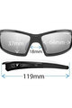 Tifosi Cycling sunglasses - CAMROCK POLARIZED - black