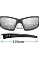 TIFOSI Cycling sunglasses - CAMROCK POLARIZED - black