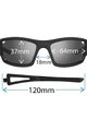 TIFOSI Cycling sunglasses - DOLOMITE 2.0 - black