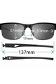 TIFOSI Cycling sunglasses - HIGHWIRE - black