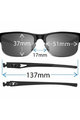 TIFOSI Cycling sunglasses - HIGHWIRE - black