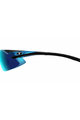 TIFOSI Cycling sunglasses - PODIUM XC - blue/black