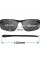 TIFOSI Cycling sunglasses - SEEK FC - black