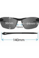 TIFOSI Cycling sunglasses - SEEK - black