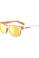 TIFOSI Cycling sunglasses - SWANK - white/orange