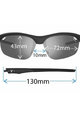 TIFOSI Cycling sunglasses - VELOCE - black