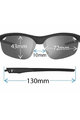 TIFOSI Cycling sunglasses - VELOCE - transparent