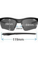 TIFOSI Cycling sunglasses - VERO - black