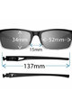Tifosi Cycling sunglasses - WATKINS - transparent