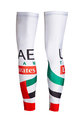 Cycling full-leg warmers - UAE 2019  - red/white/green/black