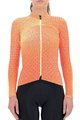 UYN Cycling winter long sleeve jersey - SPECTRE LADY WINTER - orange