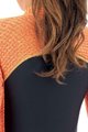 UYN Cycling winter long sleeve jersey - SPECTRE LADY WINTER - orange