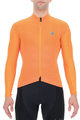 UYN Cycling winter long sleeve jersey - AIRWING WINTER - black/orange