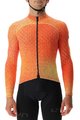 UYN Cycling winter long sleeve jersey - SPECTRE WINTER - black/orange