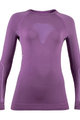 UYN Cycling long sleeve t-shirt - VISYON LADY  - purple