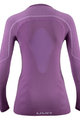 UYN Cycling long sleeve t-shirt - VISYON LADY  - purple