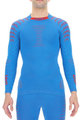 UYN Cycling long sleeve t-shirt - RESILYON  - blue/red