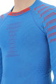 UYN Cycling long sleeve t-shirt - RESILYON  - blue/red