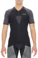 UYN Cycling short sleeve jersey - BIKING GRANFONDO - grey/black
