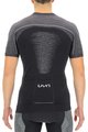 UYN Cycling short sleeve jersey - BIKING GRANFONDO - grey/black
