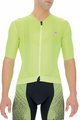 UYN Cycling short sleeve jersey - BIKING AIRWING - yellow