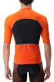 UYN Cycling short sleeve jersey - BIKING AIRWING - black/orange