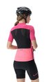 UYN Cycling short sleeve jersey - LIGHTSPEED LADY - pink/black