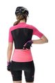 UYN Cycling short sleeve jersey - LIGHTSPEED LADY - pink/black